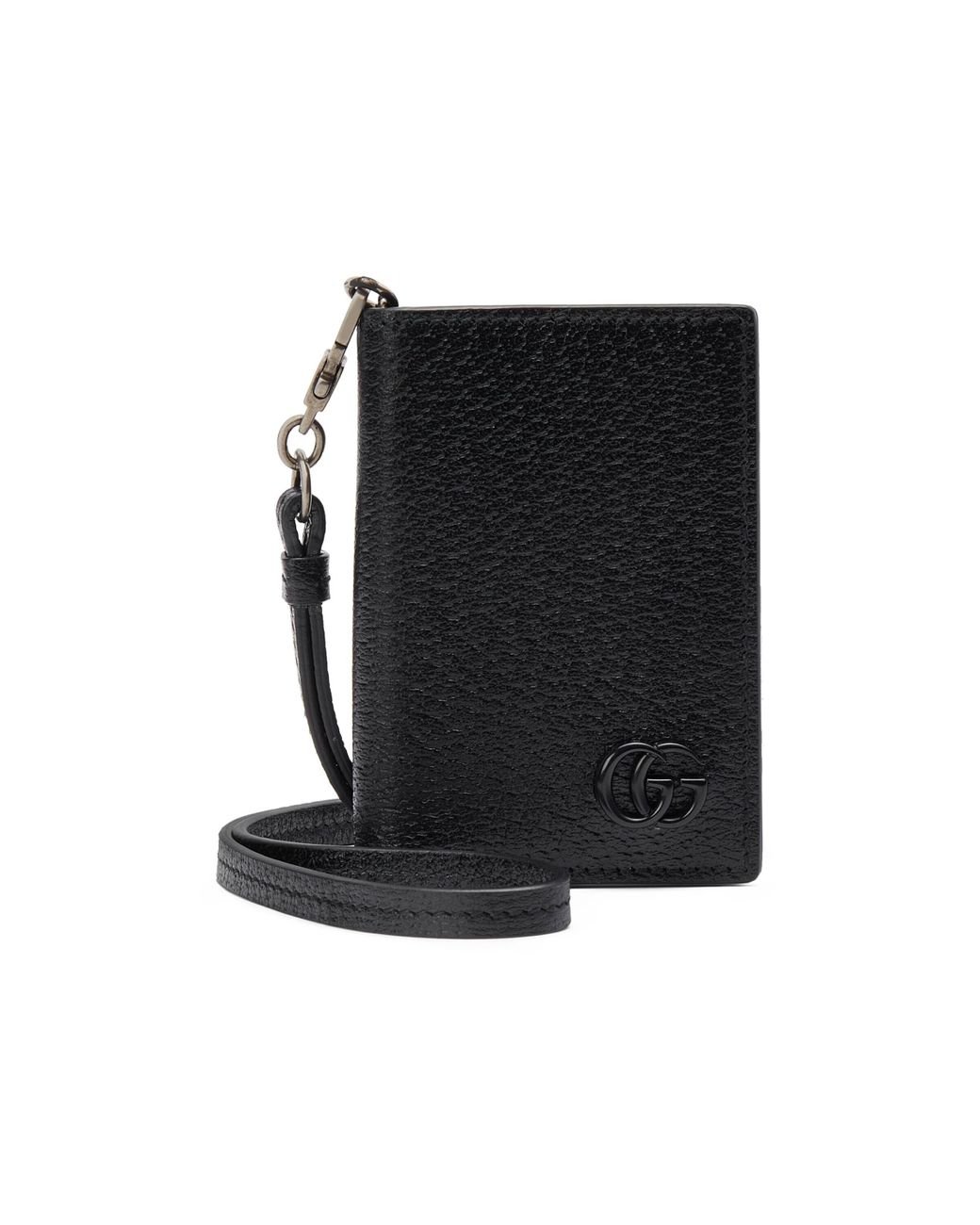 カードケース・名刺入れ Gucci GG Marmont Card Case Black GG Marmont card case in black soft leather | GUCCI® US
