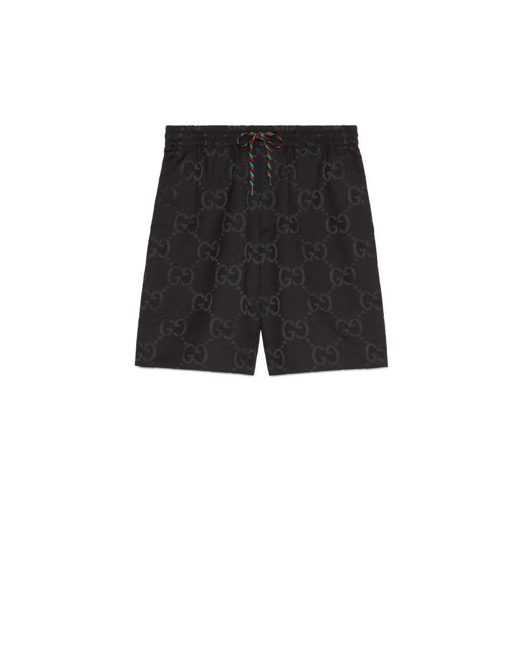Gucci Jumbo gg Canvas Shorts in Black for Men | Lyst