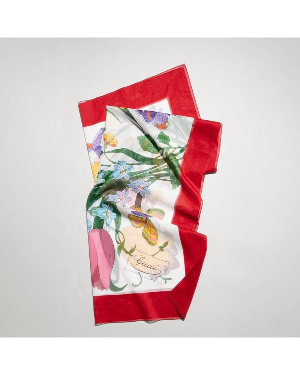 Pareo di Gucci in Red