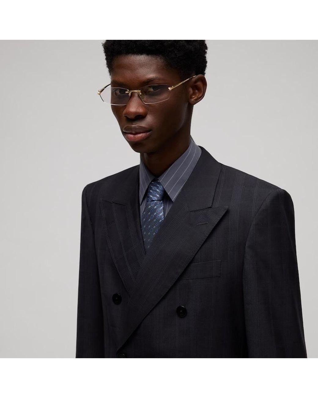 Cravatta di Gucci in Blue da Uomo