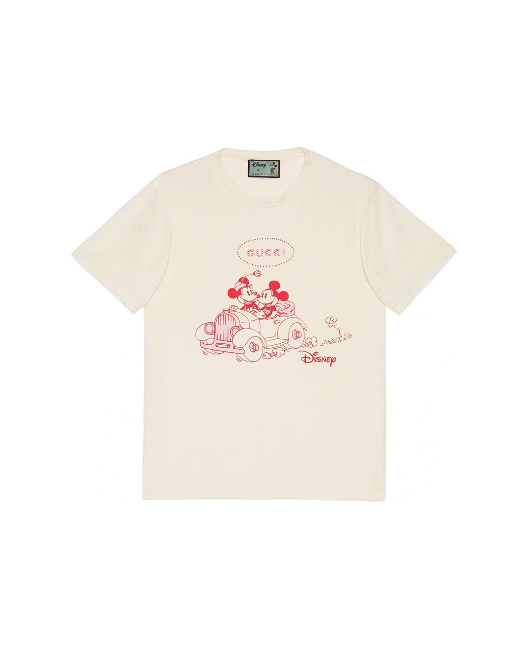 Camisa con estampado de Mickey y Minnie de x Disney Gucci de hombre de  color Blanco | Lyst