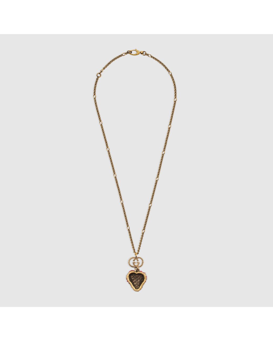 【未使用品】GUCCI グッチ いちご ストロベリー ネックレス 2020年春夏新作 グッチ☆グッチ いちご コピー ストロベリー