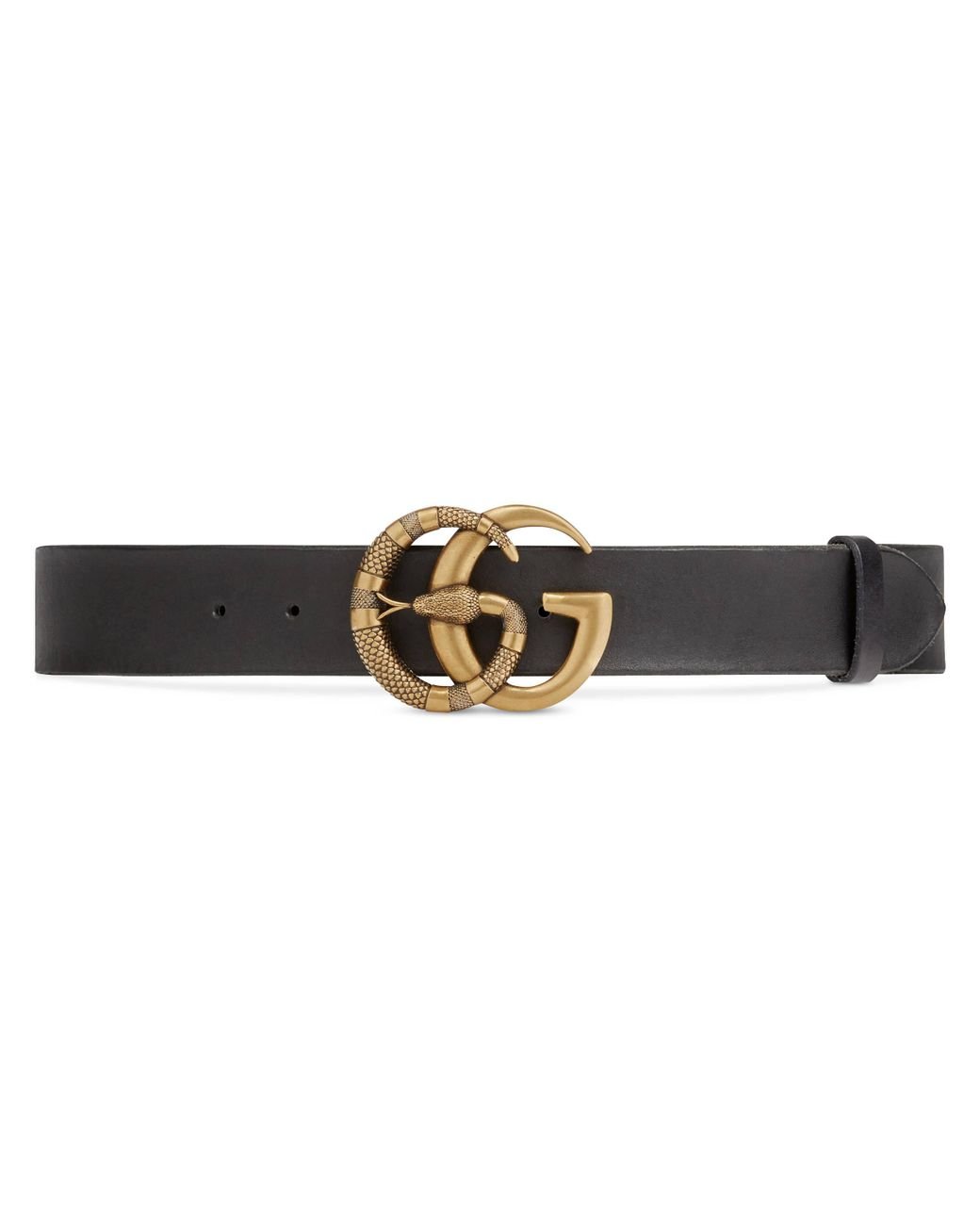 gucci gg snake belt