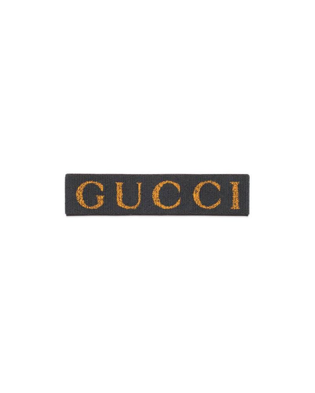 Gucci Elastic Headband in Black | Lyst