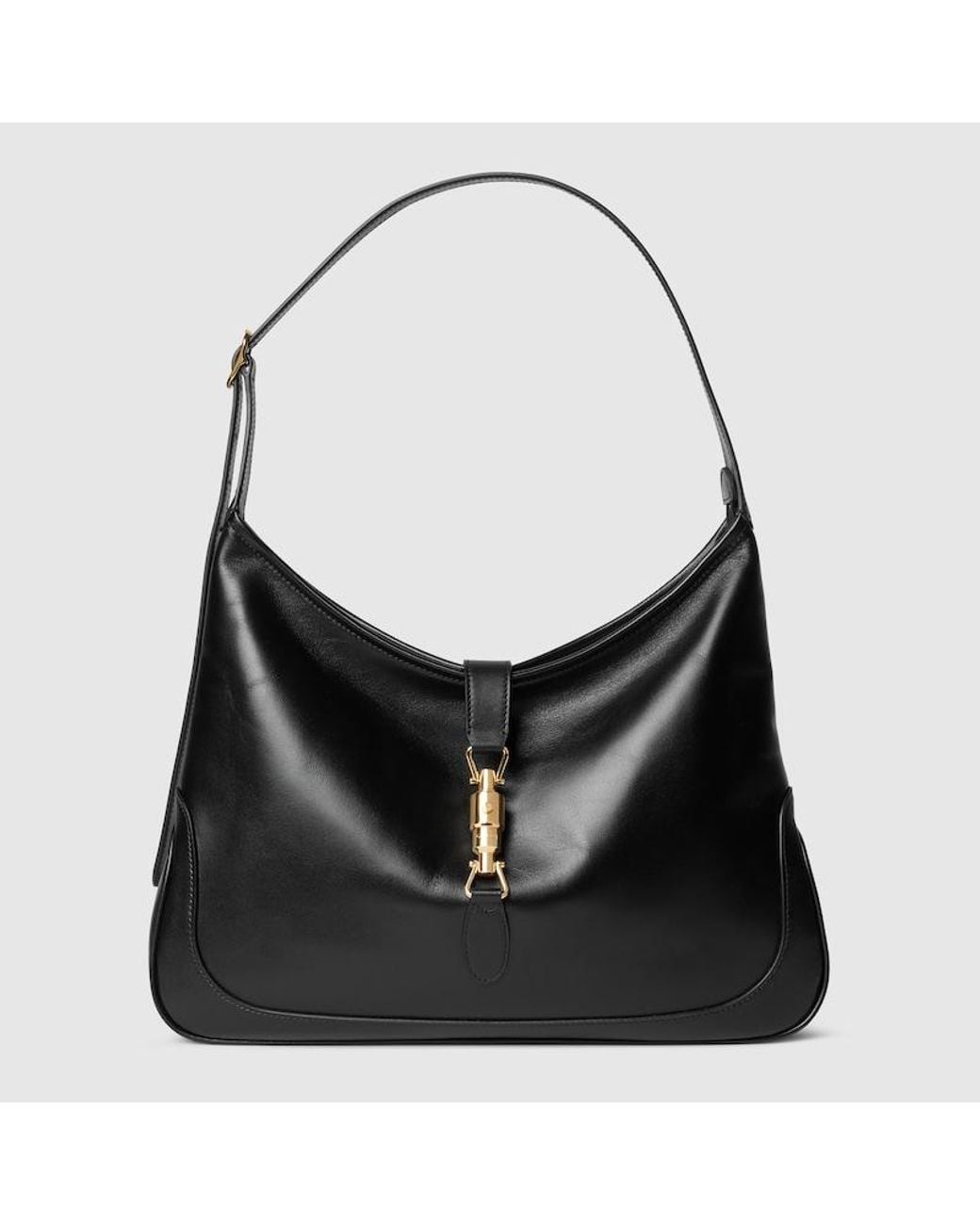 Gucci Black Jackie 1961 Large Shoulder Bag, Leather