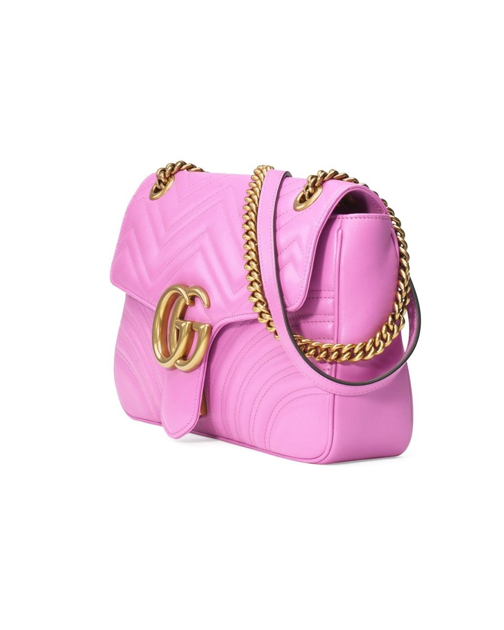 Gucci GG Marmont Bag in Pink | Lyst