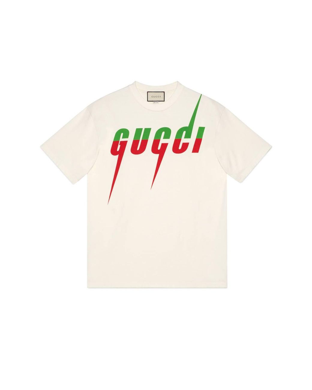 Gucci T-shirt With Blade Print in White for Men - Lyst
