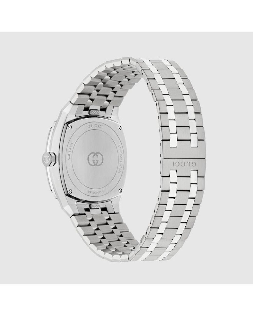 Gucci Metallic 25H Watch, 36Mm for men