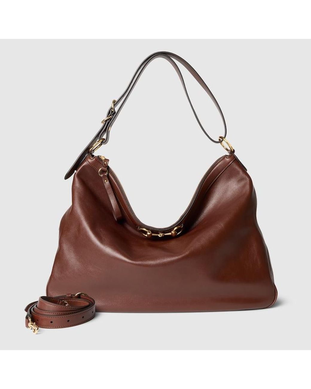 Gucci Starlet Large Shoulder Bag in Brown | Lyst UK
