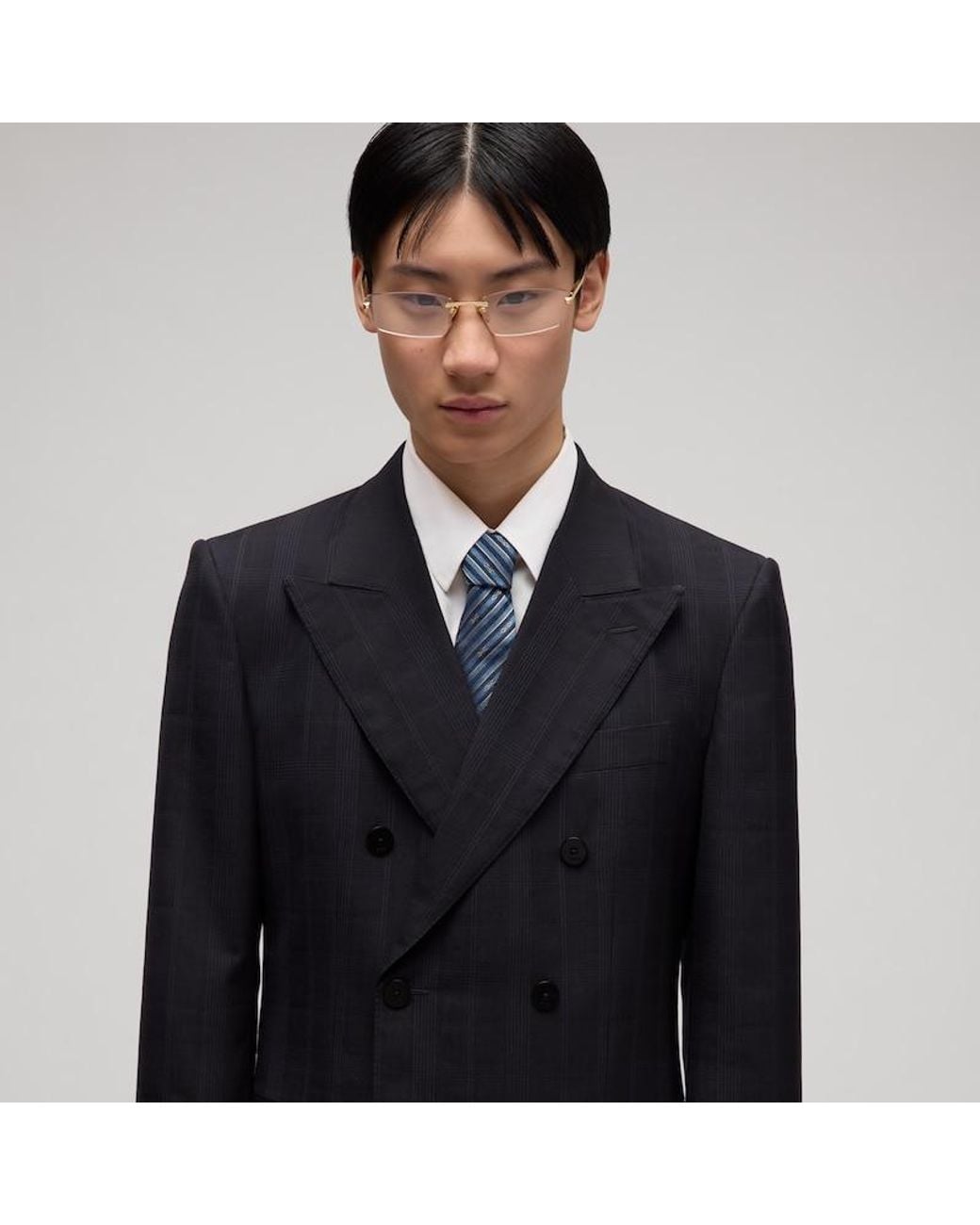 Cravatta di Gucci in Blue da Uomo