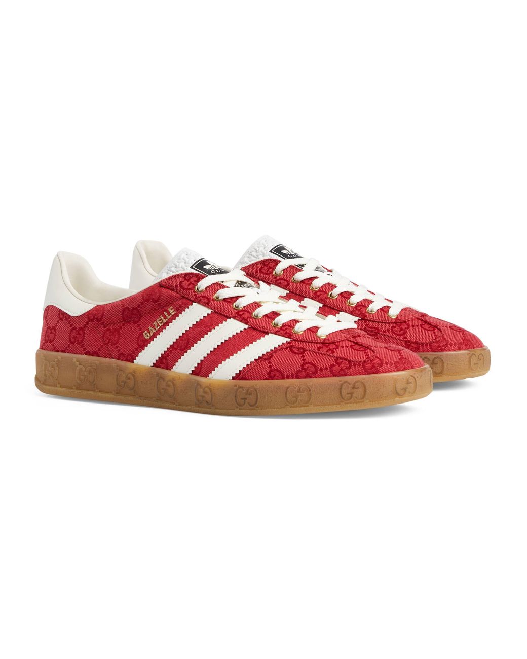 Gucci Adidas X Gazelle Sneaker in Red for Men | Lyst