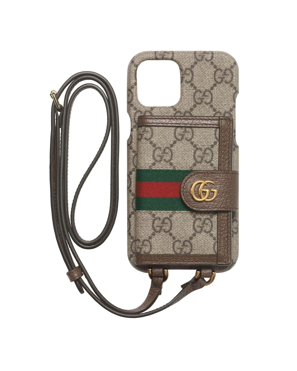 Gucci Leather Online Exclusive Ophidia Case For Iphone 12 Pro 