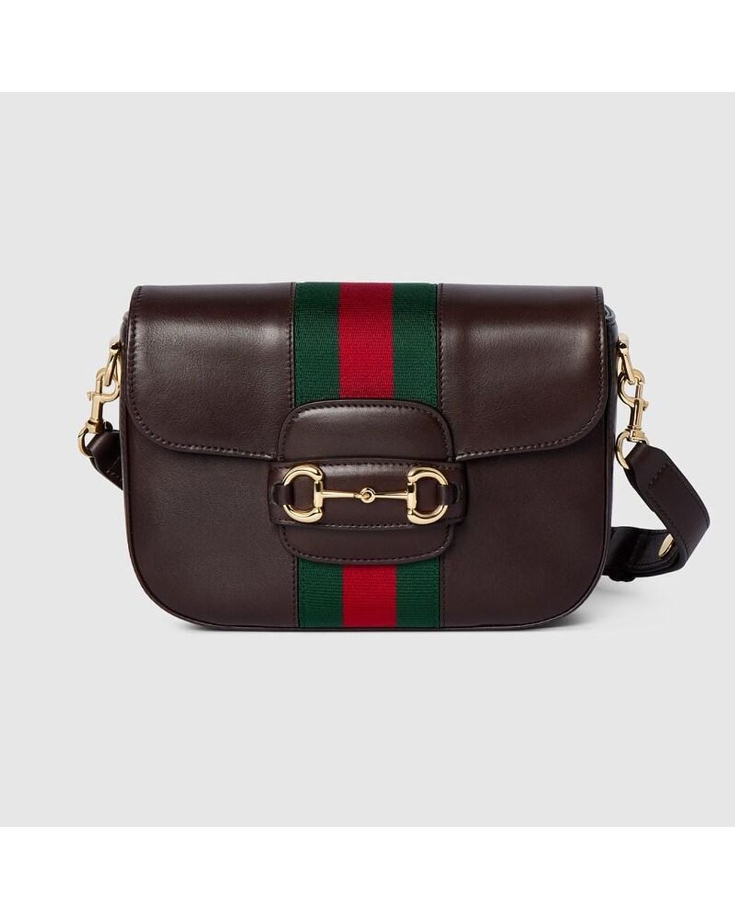 Gucci Black Horsebit 1955 Small Shoulder Bag