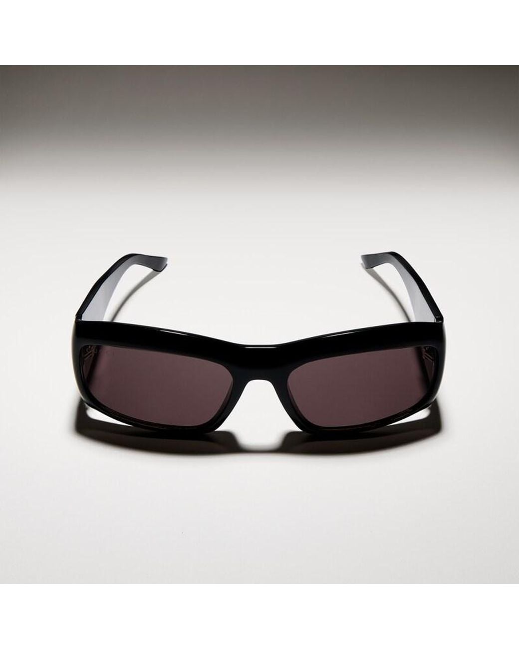 Gucci Black Geometric Frame Sunglasses