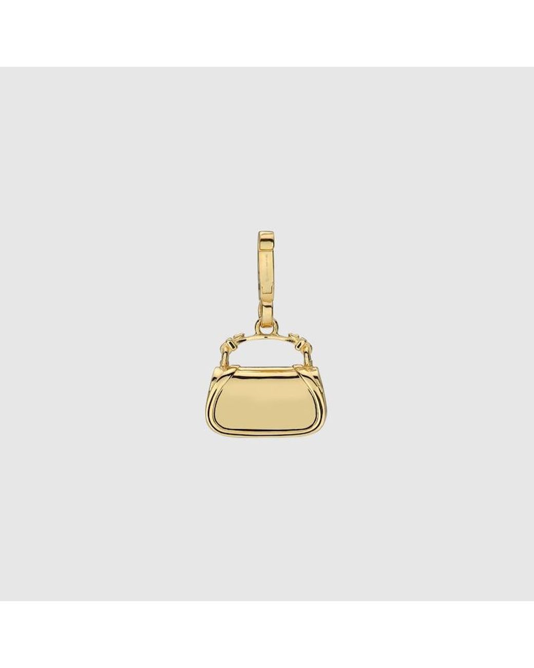 Gucci Metallic Blondie Charm With Crystals