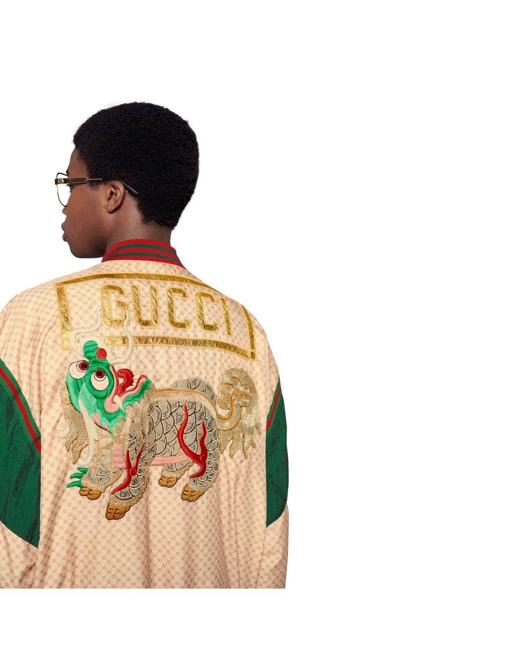 Gucci -dapper Dan Jacket in Metallic for Men | Lyst