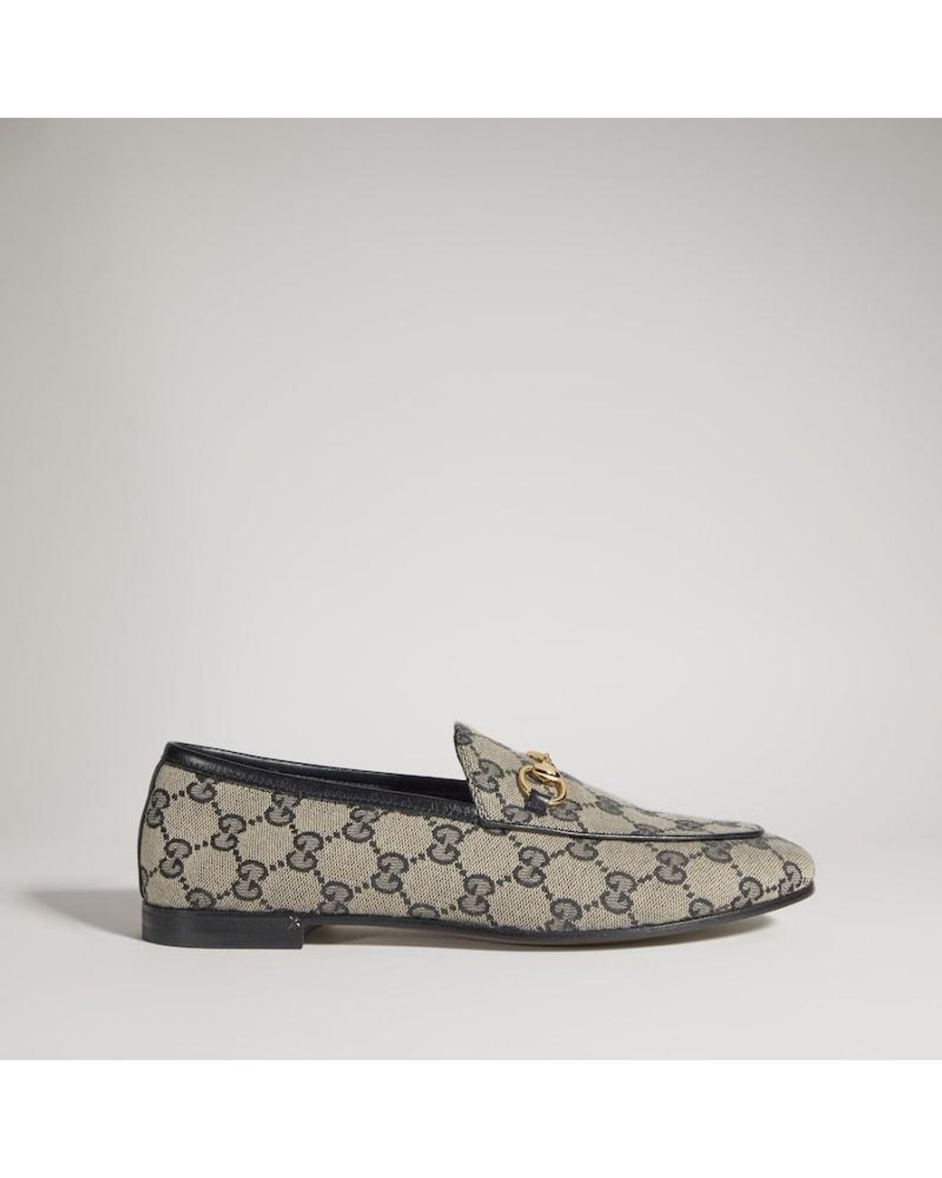 Gucci Gray Jordaan Loafer, Uk