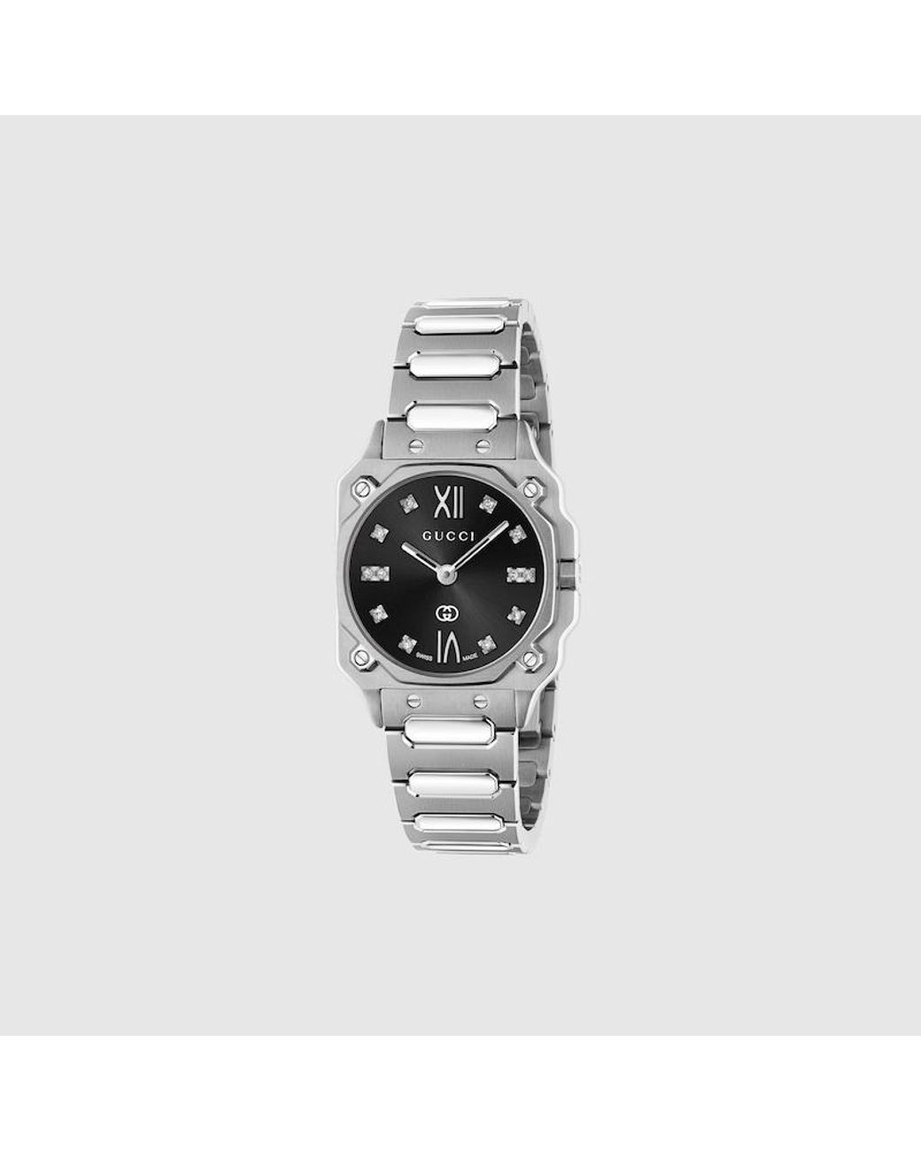 Gucci Metallic G-Flat Watch, 24Mm