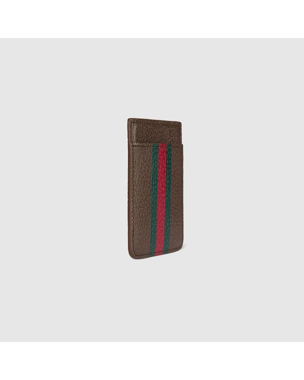 Gucci Ophidia Kartenetui Mit Magnetfunktion in Brown für Herren