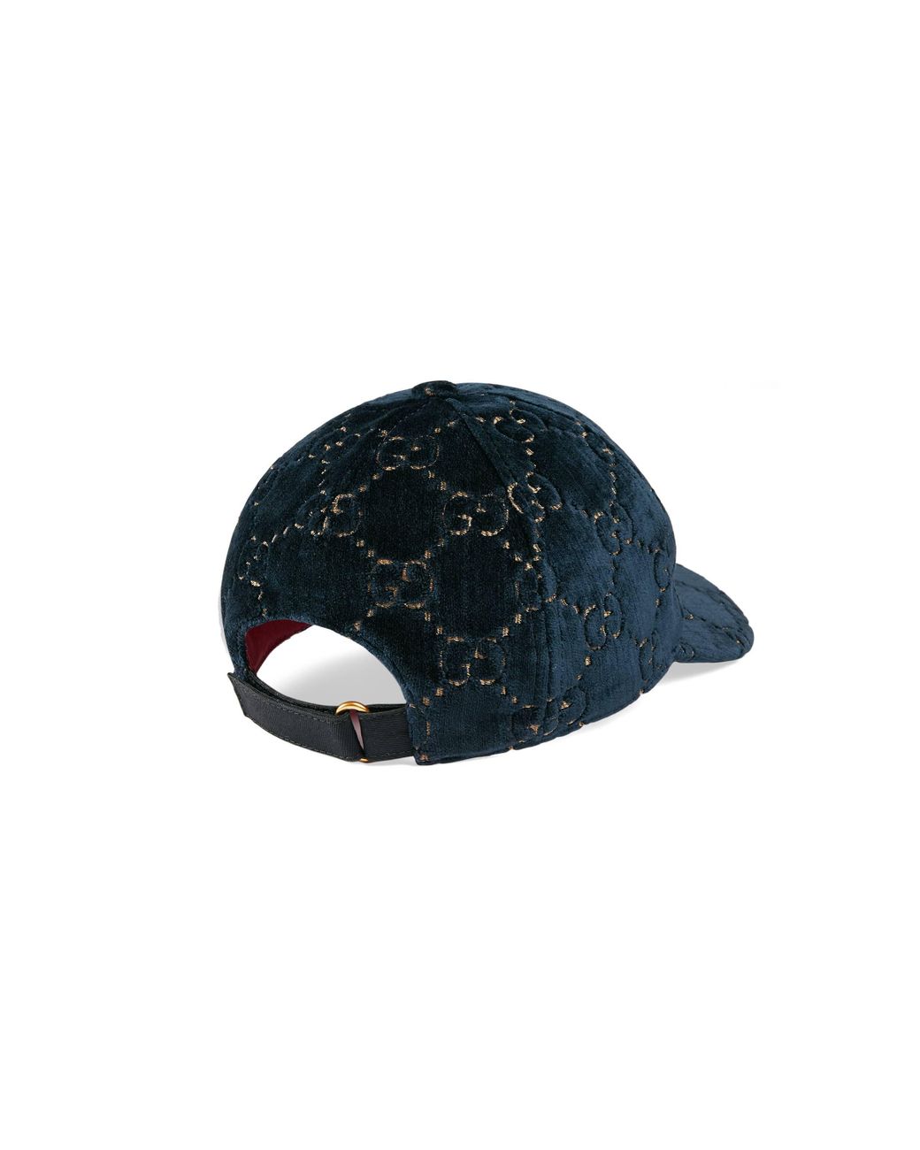 Casquette en velours GG Gucci en coloris Bleu Lyst