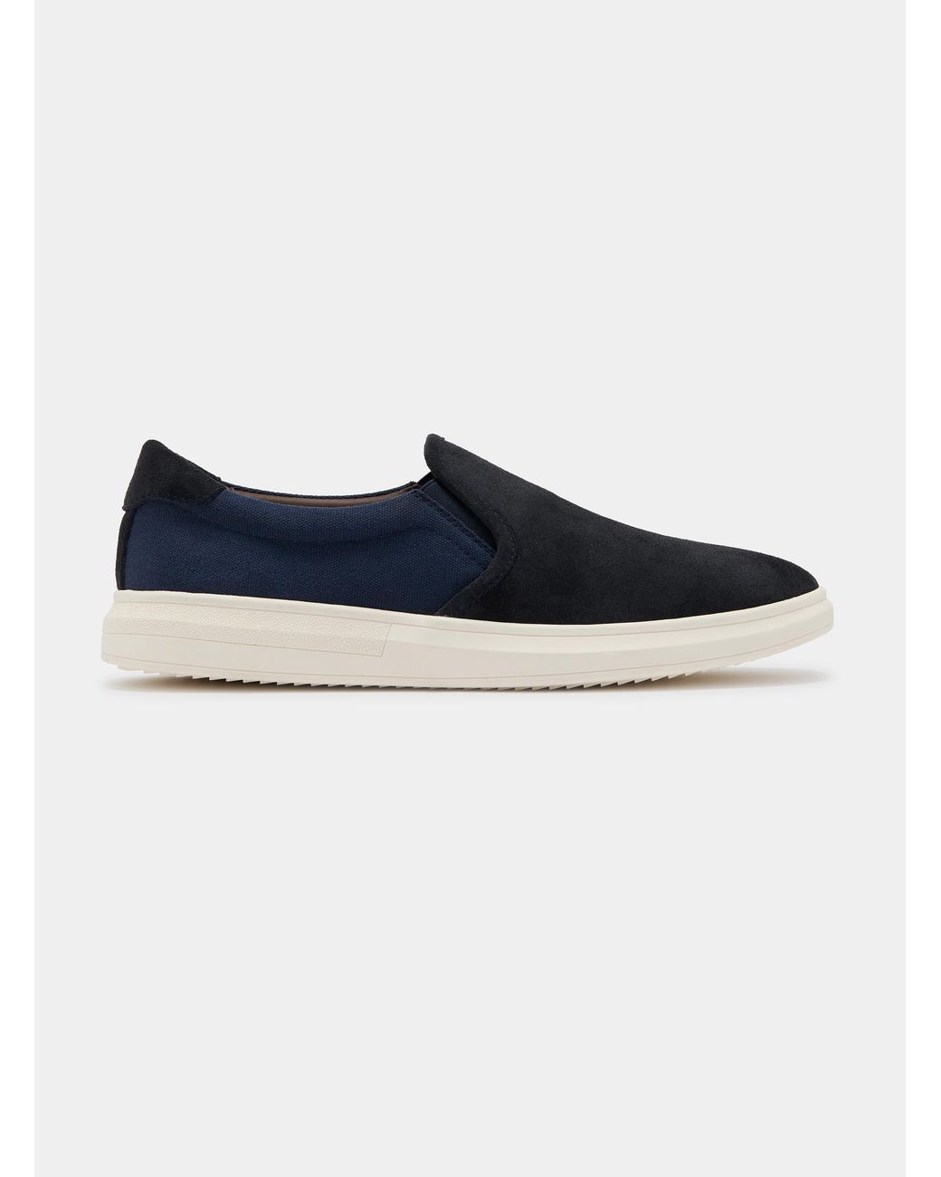 Slip-On De Ante Y Lona Gutteridge de hombre de color Blue