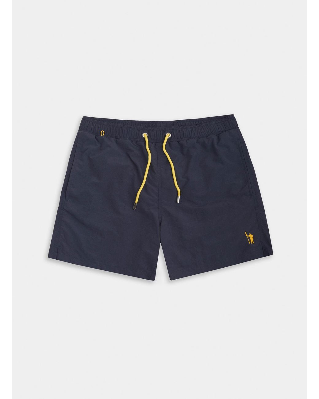 Gutteridge Einfarbige basic-badeshorts in Blue für Herren
