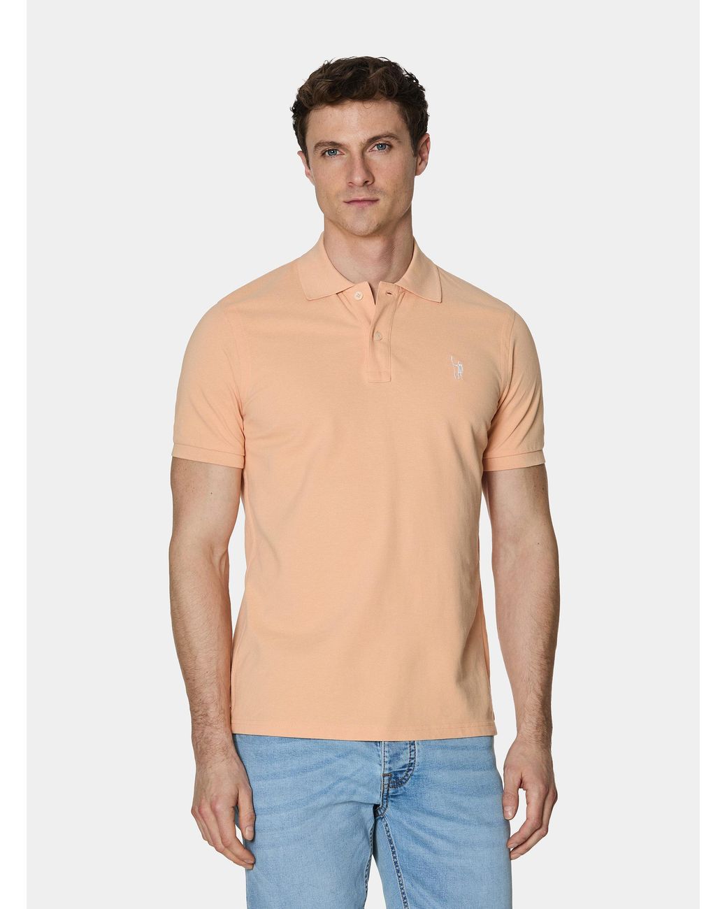 Polo Classica di Gutteridge in Blue da Uomo
