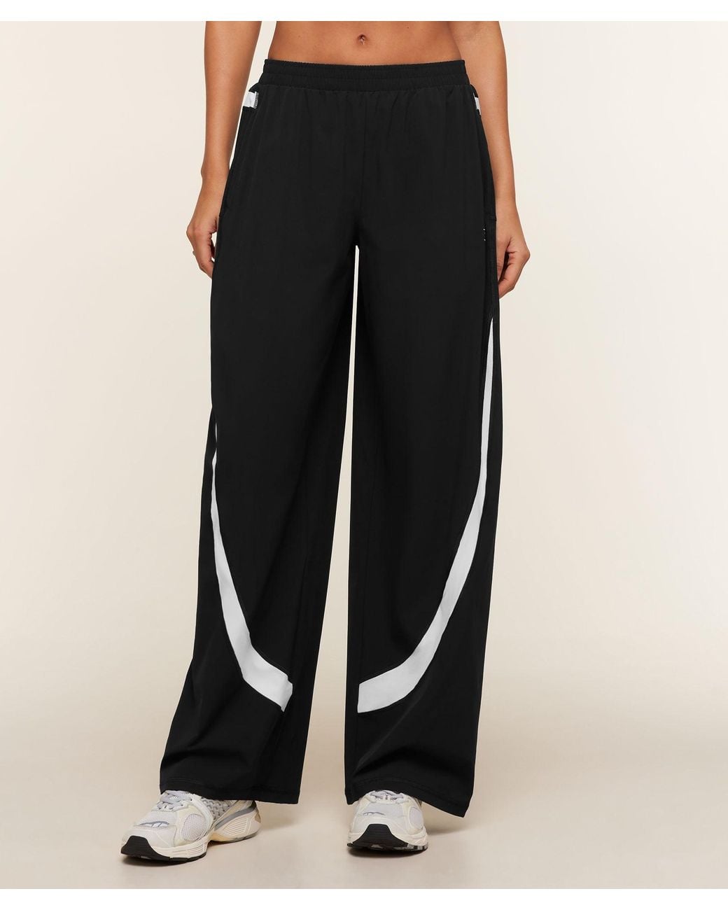 GYMSHARK Black Edge Dipped Pants Tall