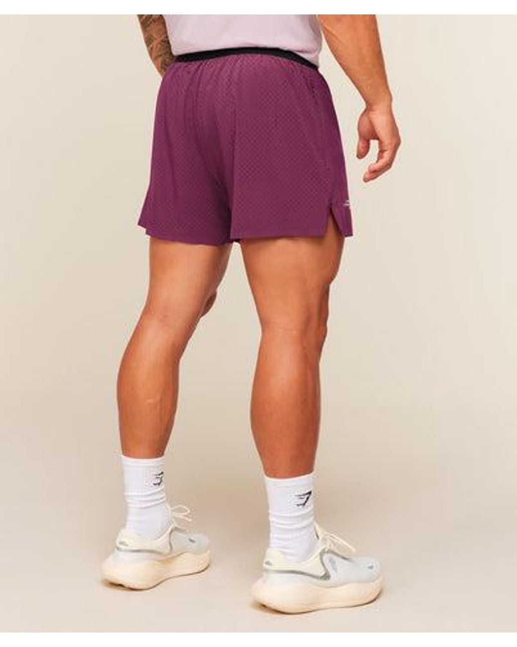 GYMSHARK Pink Conditioning Club 4" Shorts for men