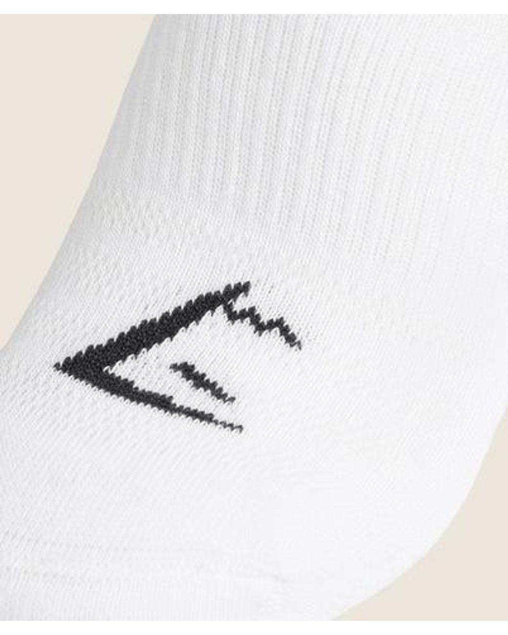 GYMSHARK Natural Trainer Sock 3Pk
