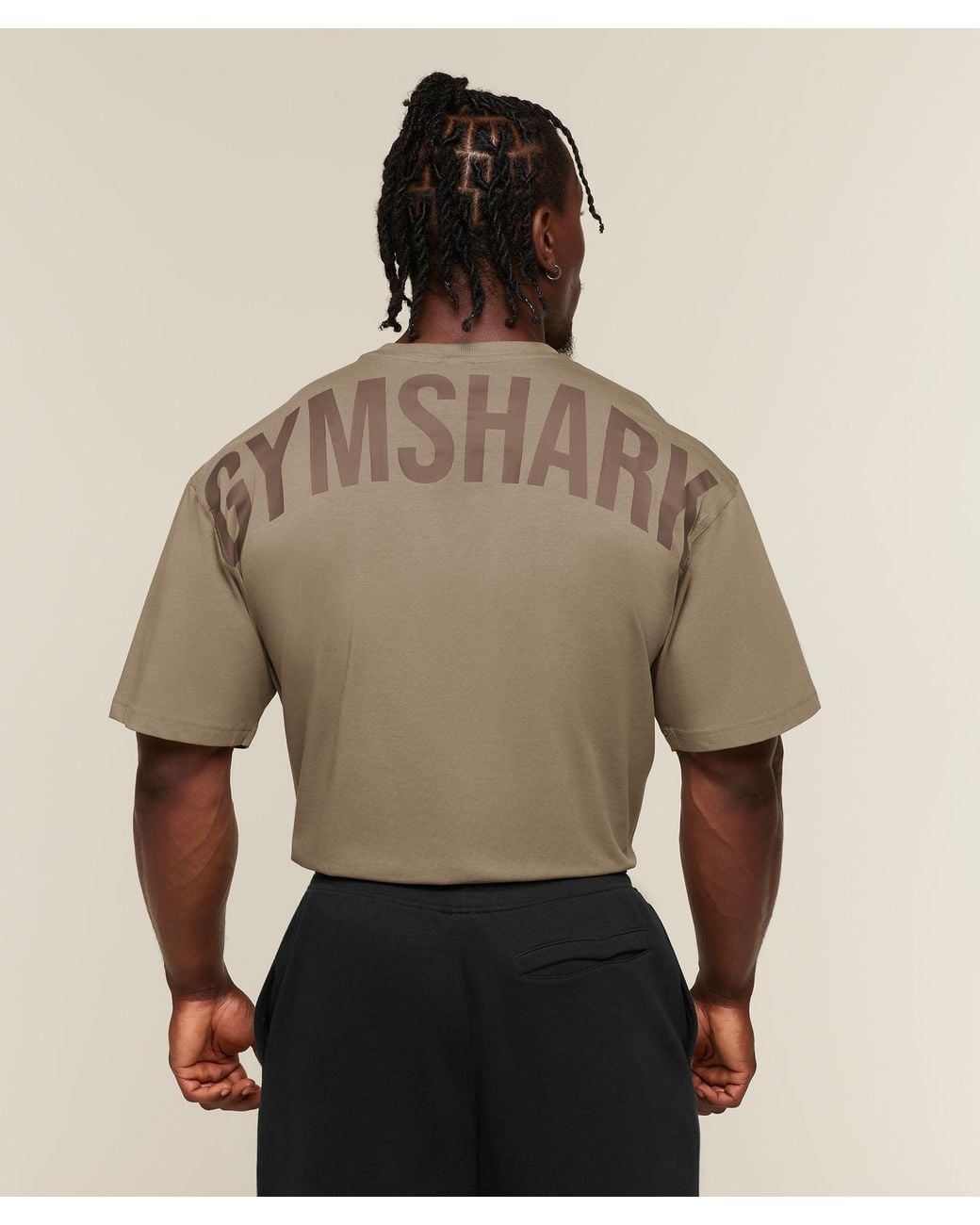 GYMSHARK Natural Power T-Shirt for men