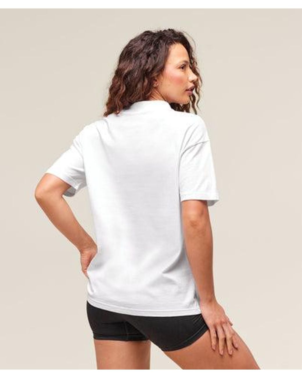 GYMSHARK White Training Oversized T-Shirt