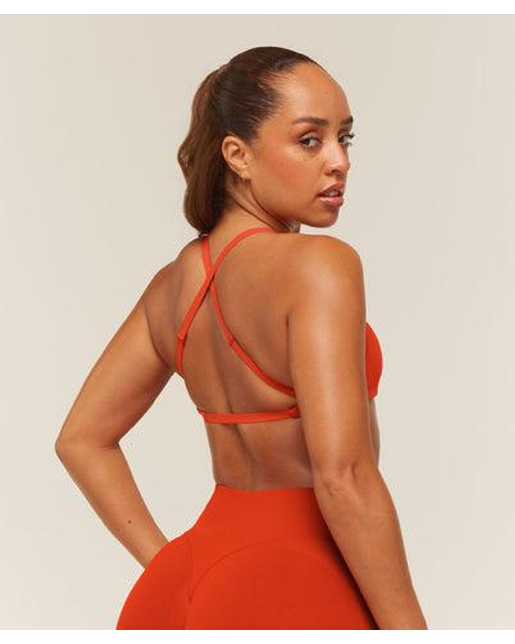 GYMSHARK Red Lift Seamless 2.0 Sports Bra
