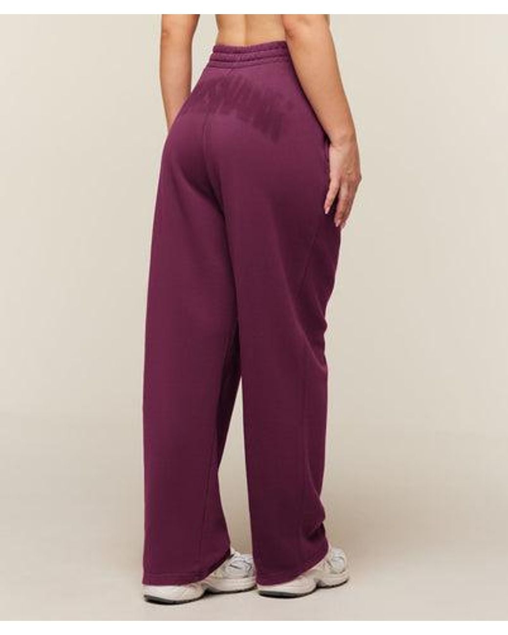 GYMSHARK Purple Power Straight Leg Pants Short