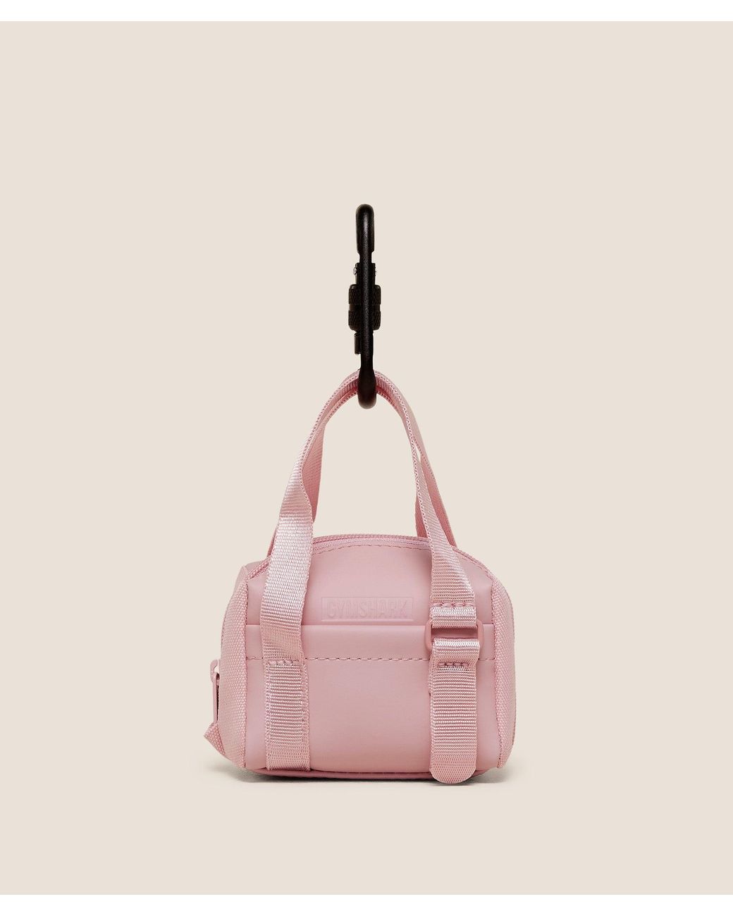 GYMSHARK Pink Everyday Mini Holdall Keychain