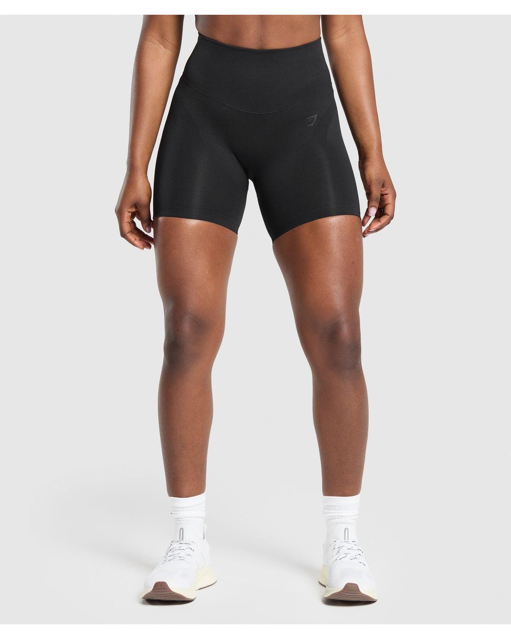 GYMSHARK Blue Activate Seamless Shorts