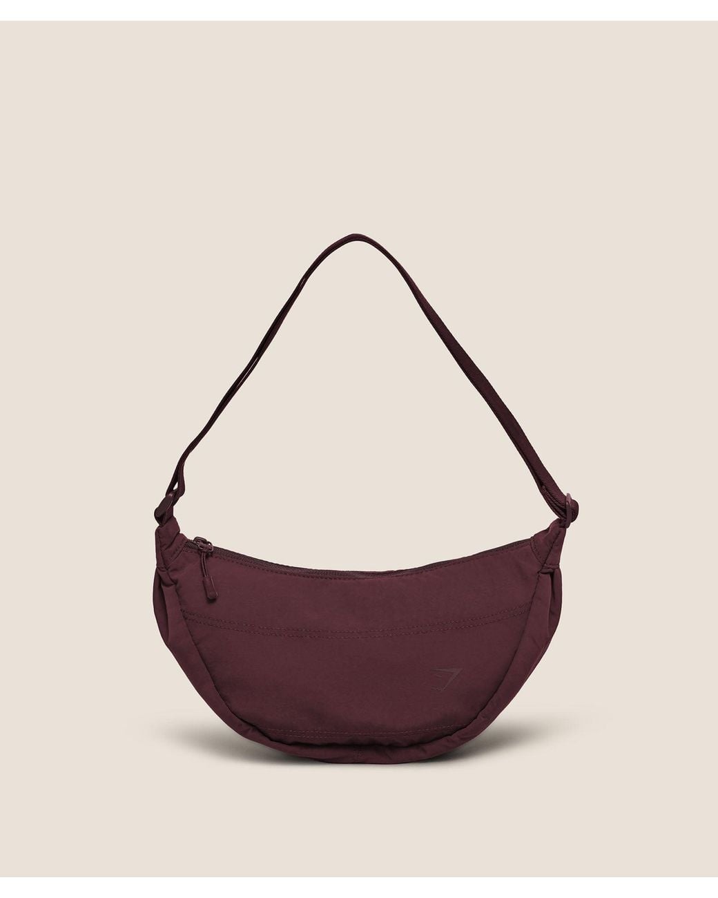 GYMSHARK Purple Pleat Crossbody