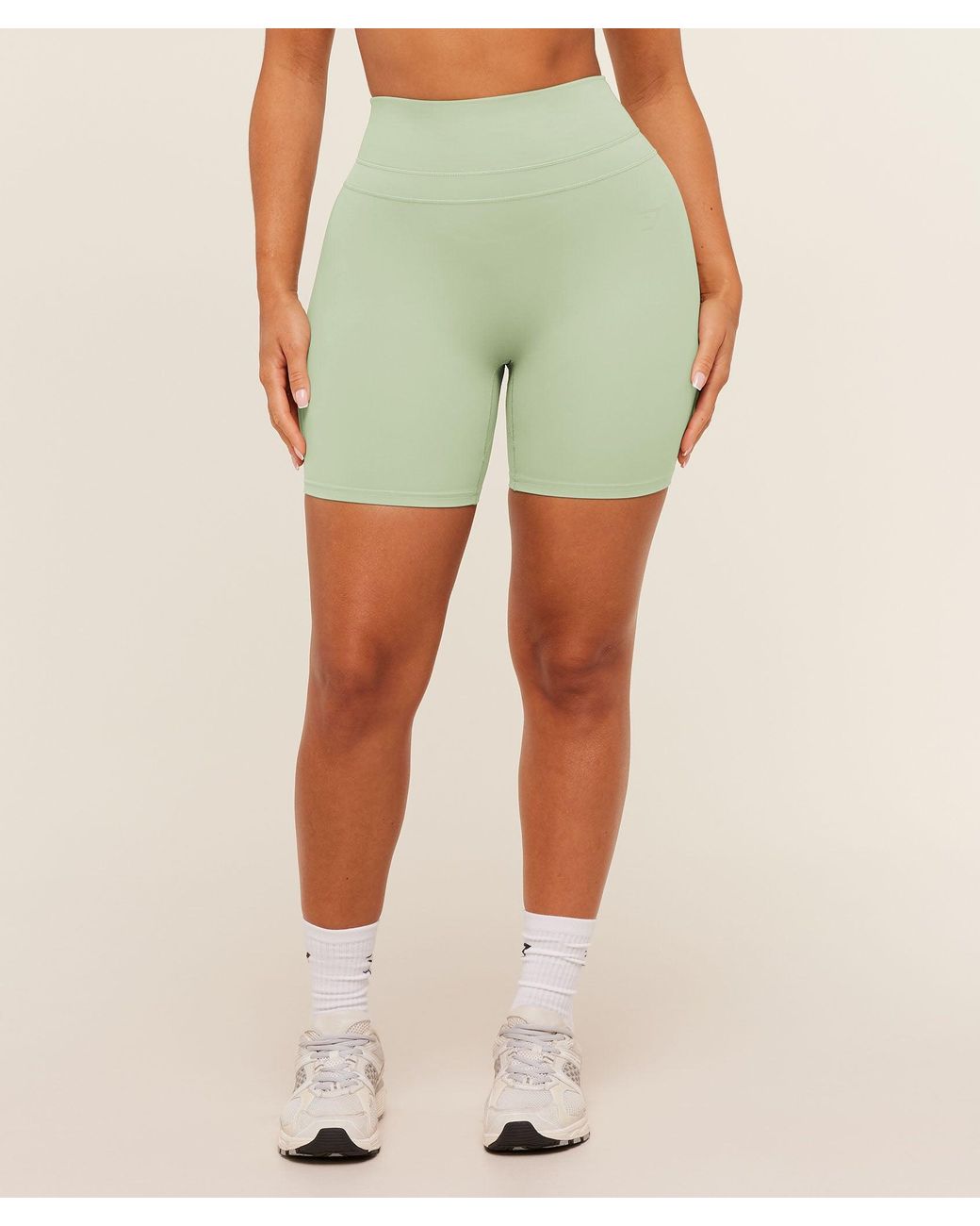 GYMSHARK Green Whitney Shorts