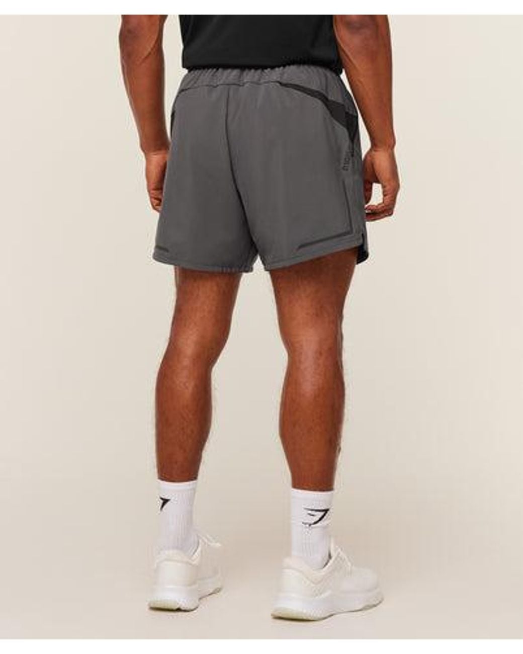 GYMSHARK Gray Movement Sport 5" Shorts for men