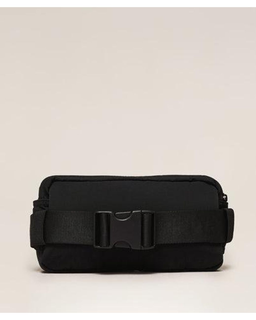 GYMSHARK Black Pleat Sling Bag