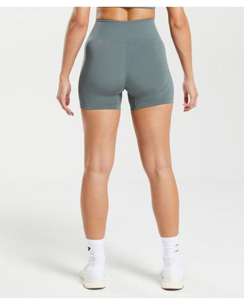 GYMSHARK Blue Everyday Seamless Shorts