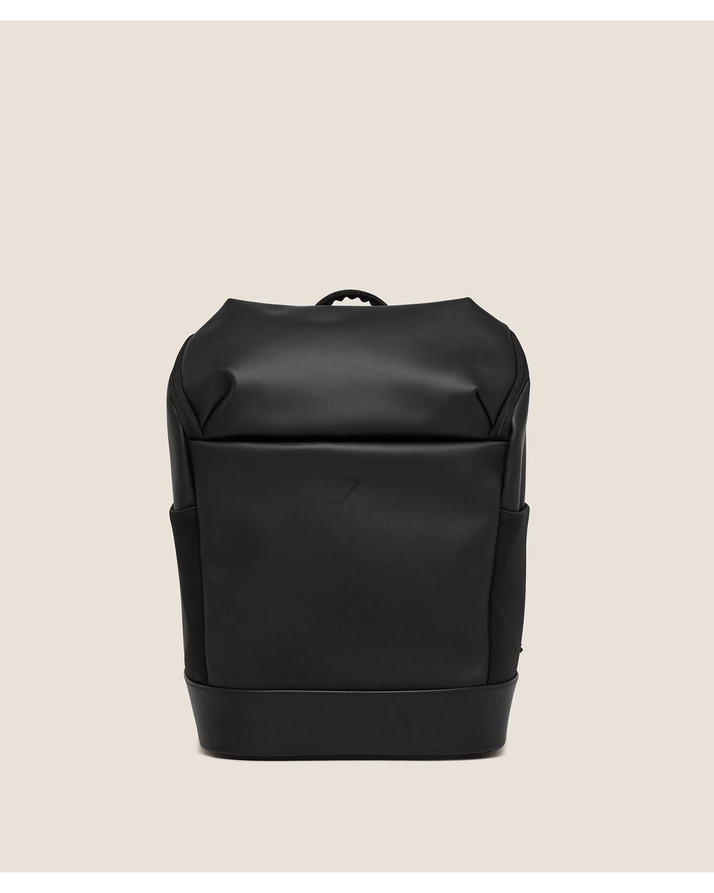 GYMSHARK Black Small Sleek Backpack