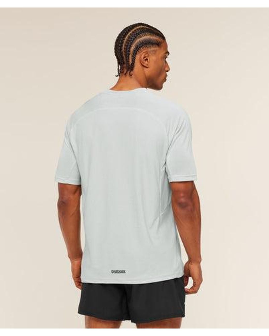 GYMSHARK Blue Weekend T-Shirt for men