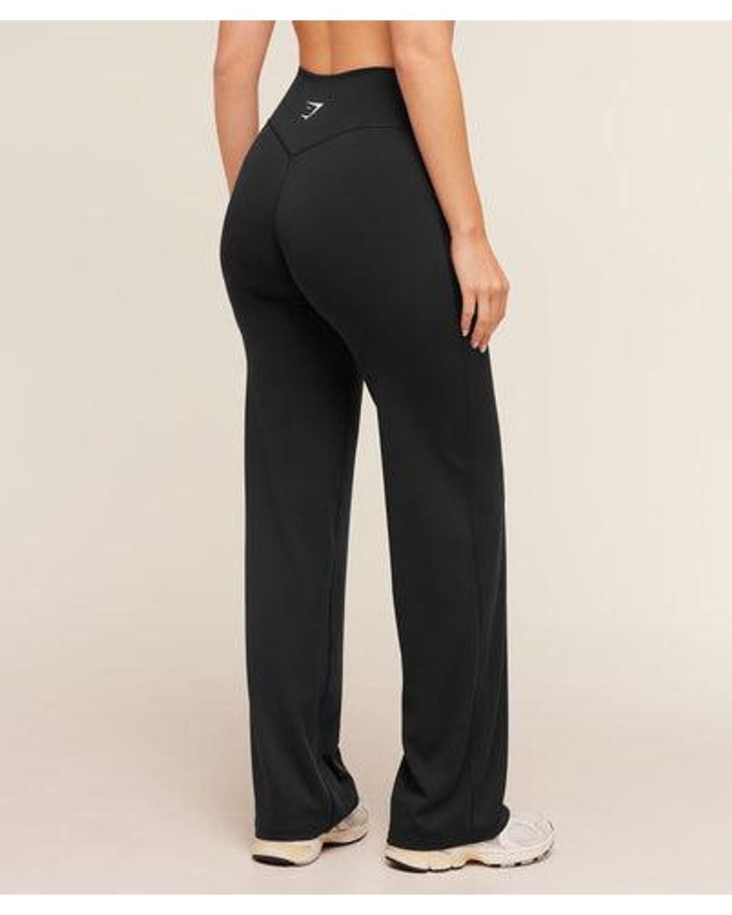 GYMSHARK Black Training Straight Leg Regular Leggings