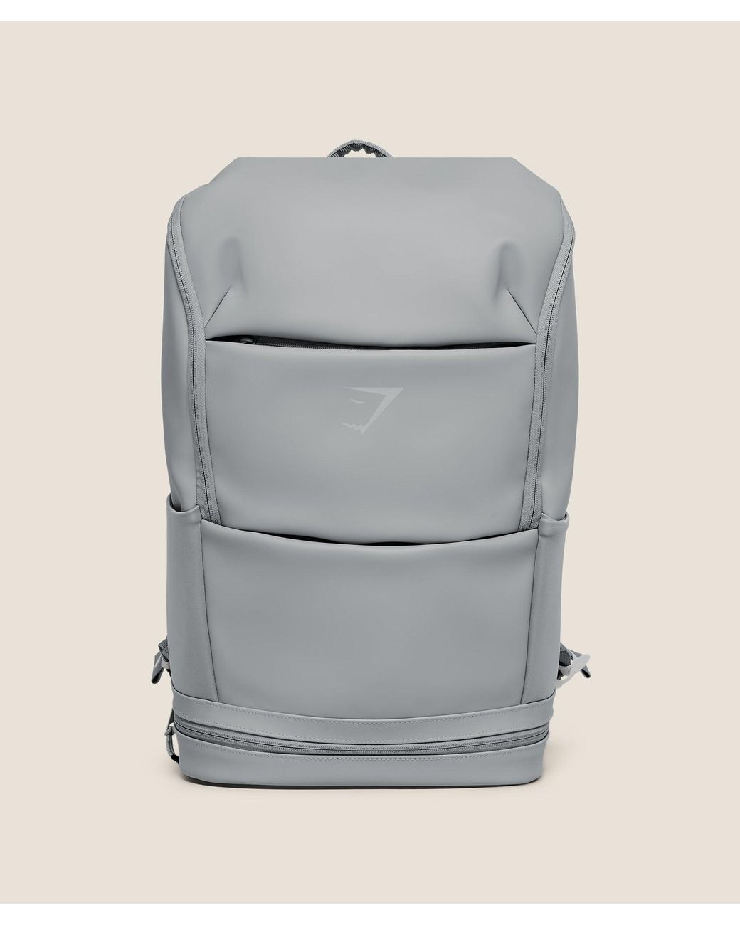 GYMSHARK Gray Sleek Backpack