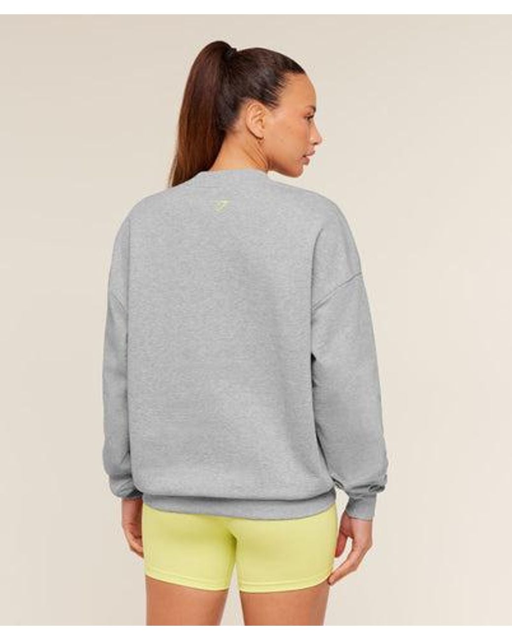 GYMSHARK Blue Glutey Calls Graphic Sweatshirt