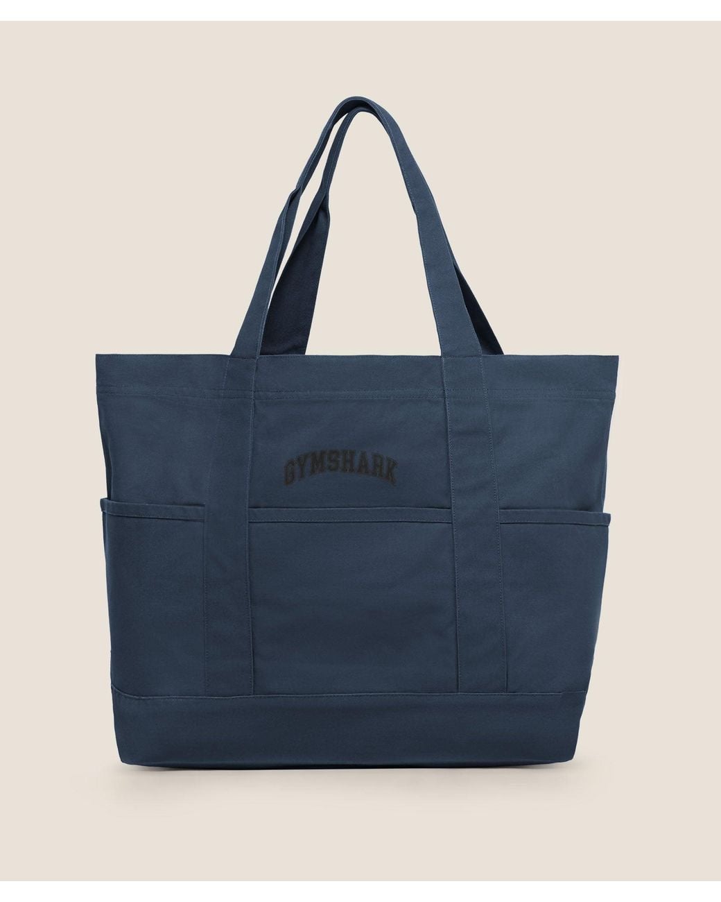 GYMSHARK Blue Essentials Pocket Tote