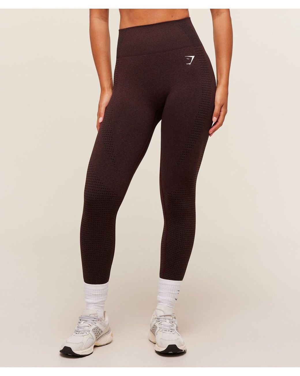 GYMSHARK Brown Vital Regular Leggings
