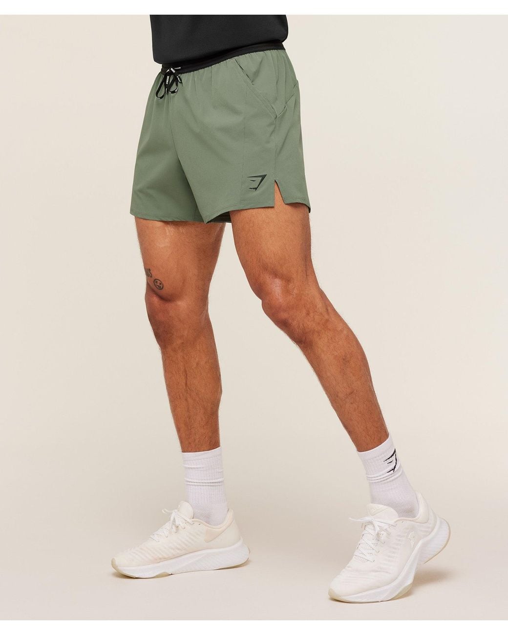 GYMSHARK Green Weekend 5" Shorts for men