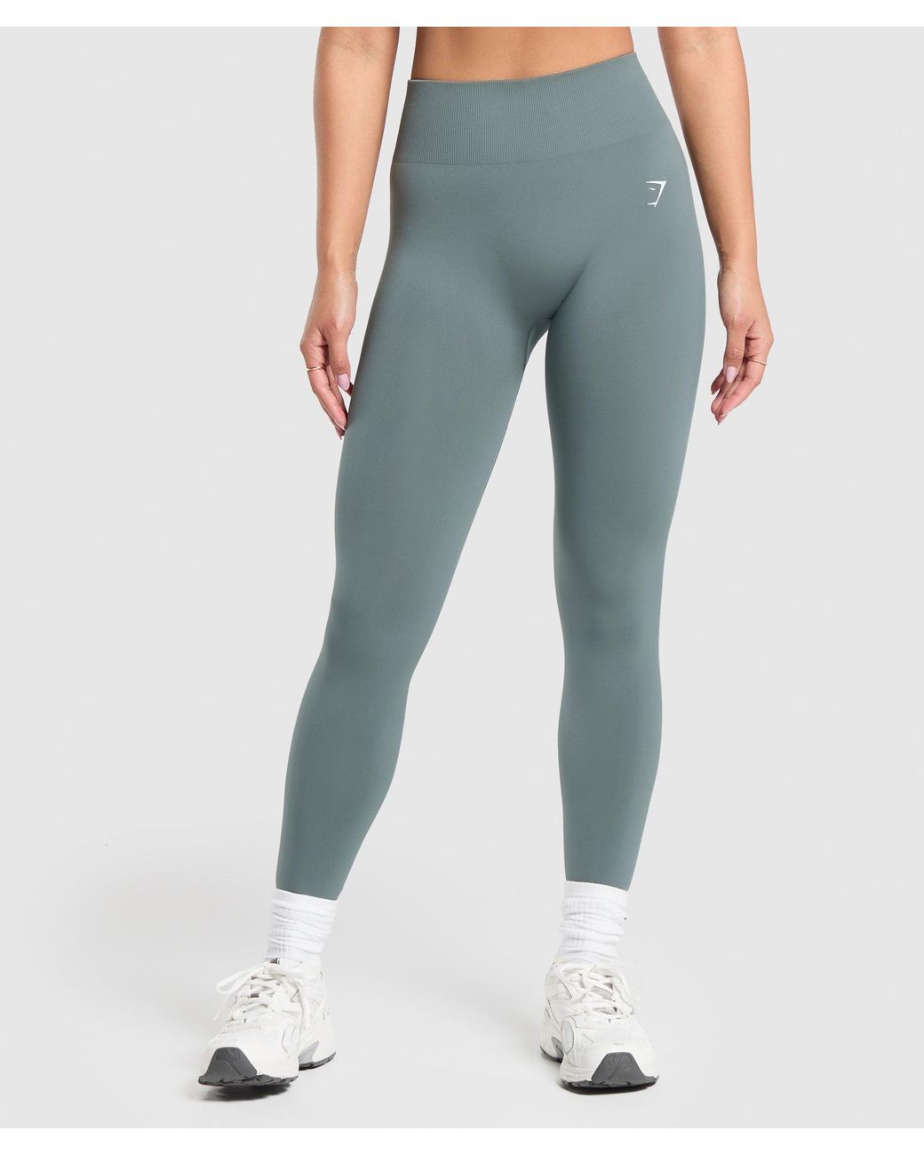 GYMSHARK Blue Everyday Seamless Leggings